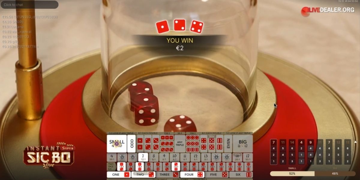 Speed Super Sic bo - Game 3 - jomcuci9181