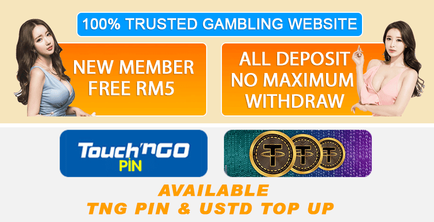 100% Trusted Gambling Website Banner - jomcuci9181