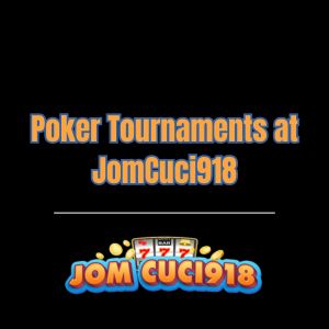 Poker Tournaments at JomCuci918 - Logo - Jomcuci9181