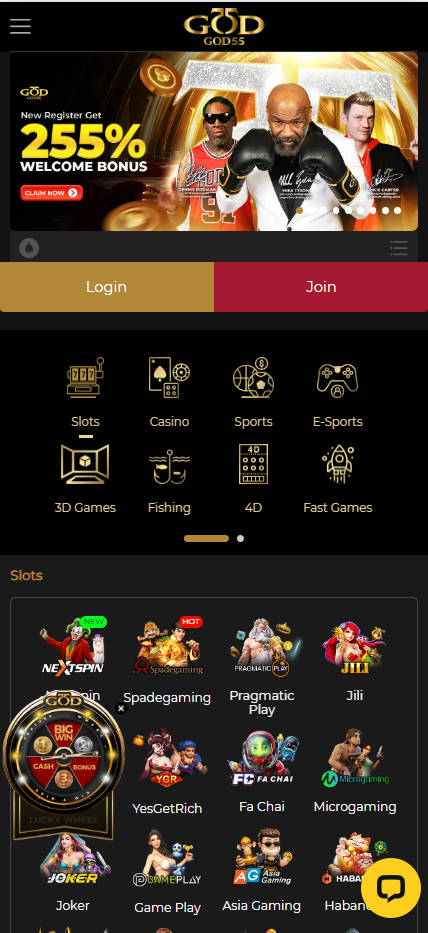 God55 - Homepage - Jomcuci9181