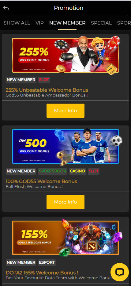 God55 - Promotion - Jomcuci9181