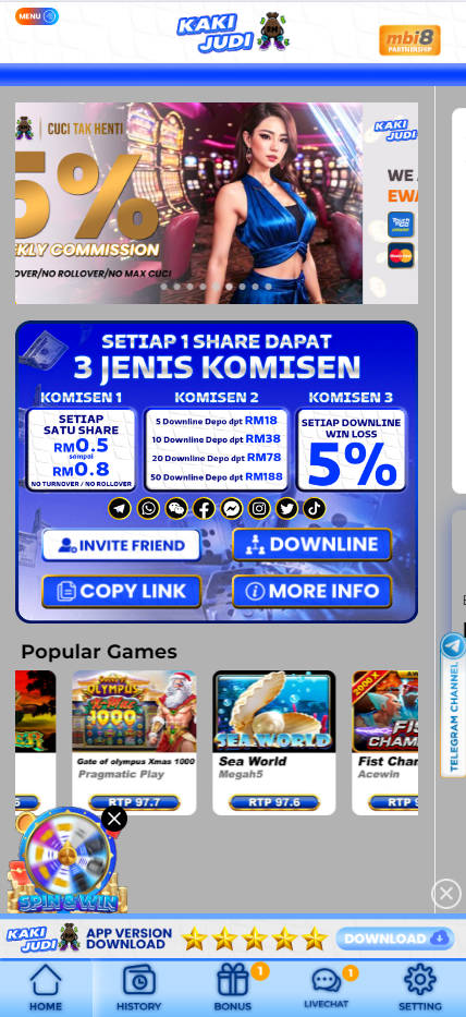 KAKIJUDI - Homepage - Jomcuci9181