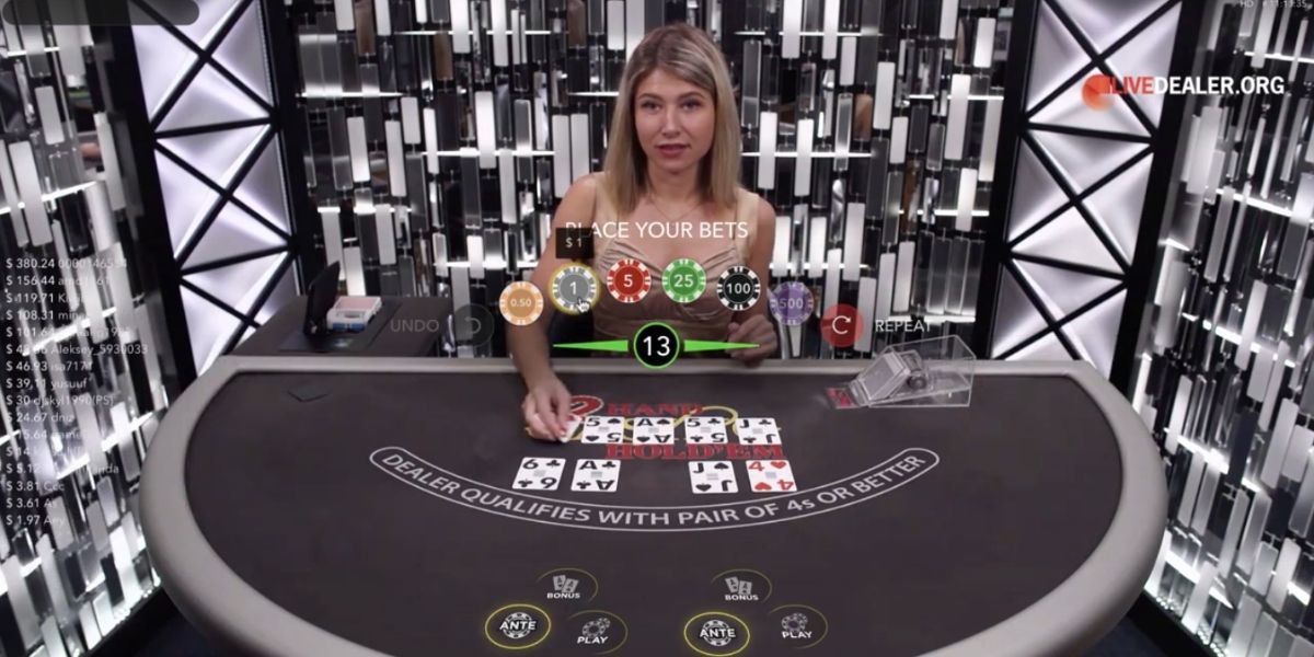 2 Hand Casino Hold’em - Game 1 - jomcuci9181