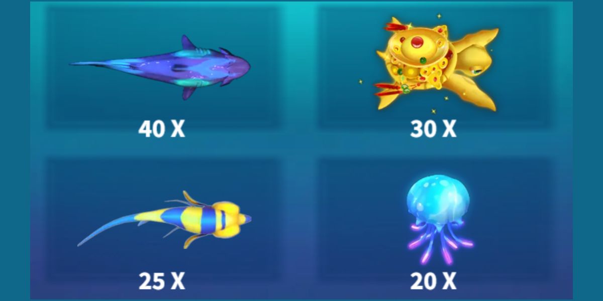Dragon Palace Adventure Fishing - Paytable 1 - jomcuci9181