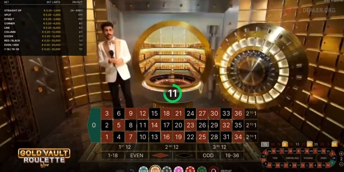Gold Vault Roulette - Game 1 - Jomcuci9181