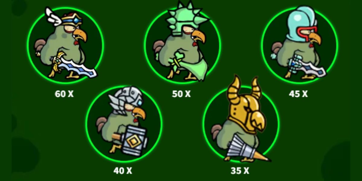 Zombie Chicken Fishing - Paytable 2 - Jomcuci9181