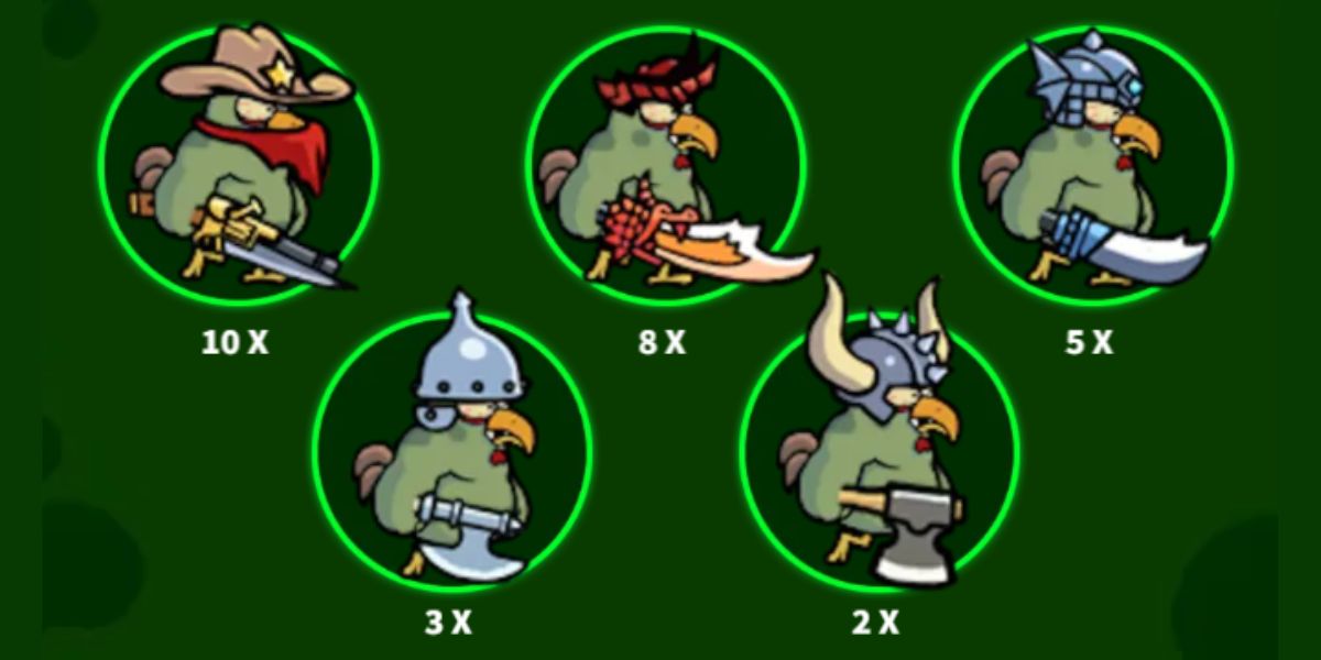 Zombie Chicken Fishing - Paytable 4 - Jomcuci9181