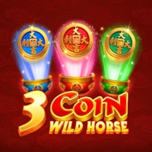 3 Coin Wild Horse Slot - Logo - jomcuci9181