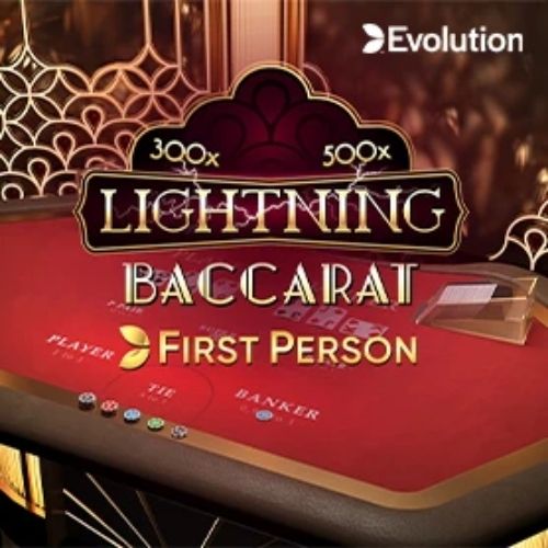 First Person Lightning Baccarat - Logo - jomcuci9181